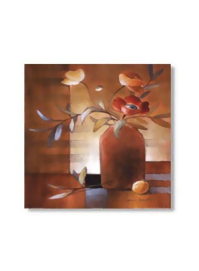 PHOTOBLOCK Decorative Wall Painting With Frame Brown/Grey/White 30x30cm
