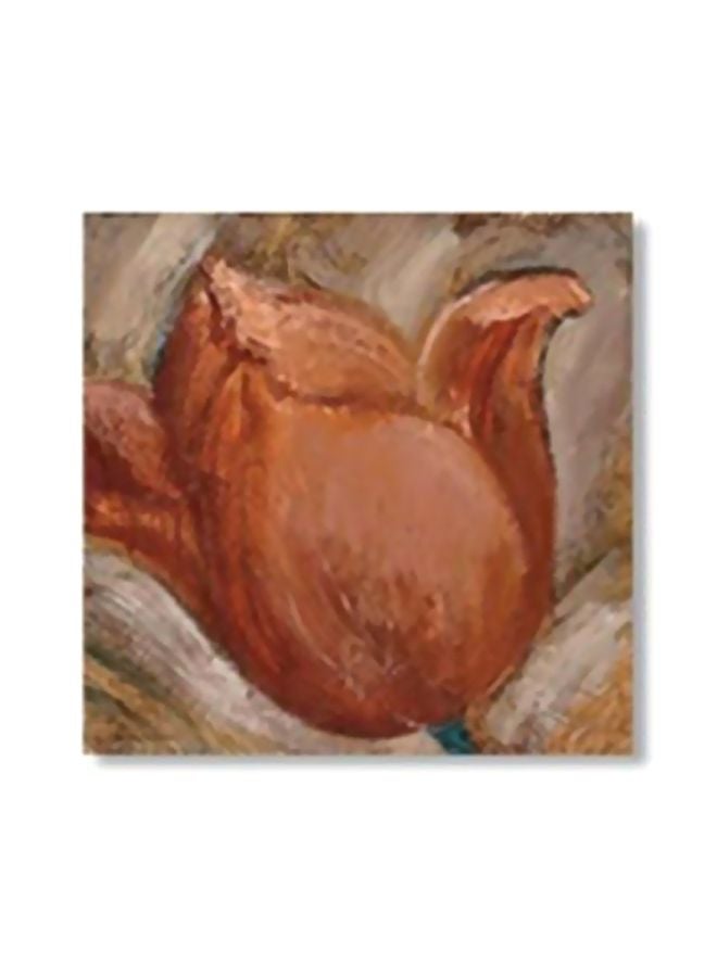 لوحة جدارية لتزيين الحائط مع إطار متعدد الألوان 15x15سم