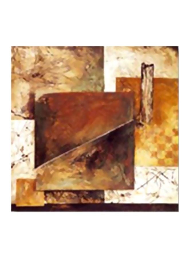 PHOTOBLOCK - Decorative Wall Painting With Frame Multicolour 34x34cm - Image 1