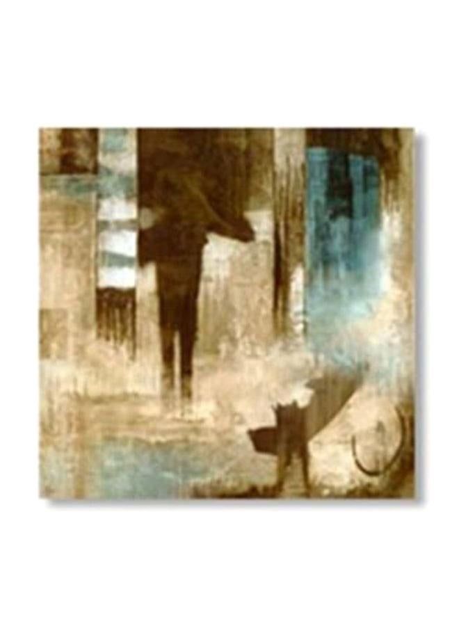 PHOTOBLOCK Decorative Wall Painting Brown/Beige 24x24cm