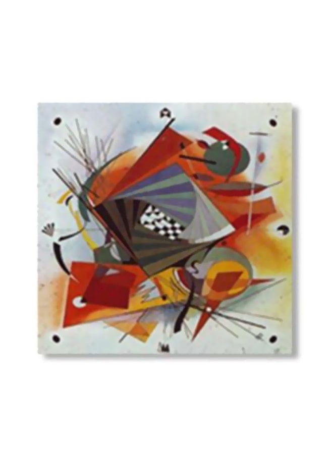 فوتو بلوك بوستر جداري للتزيين مع إطار متعدد الألوان 20x20سم