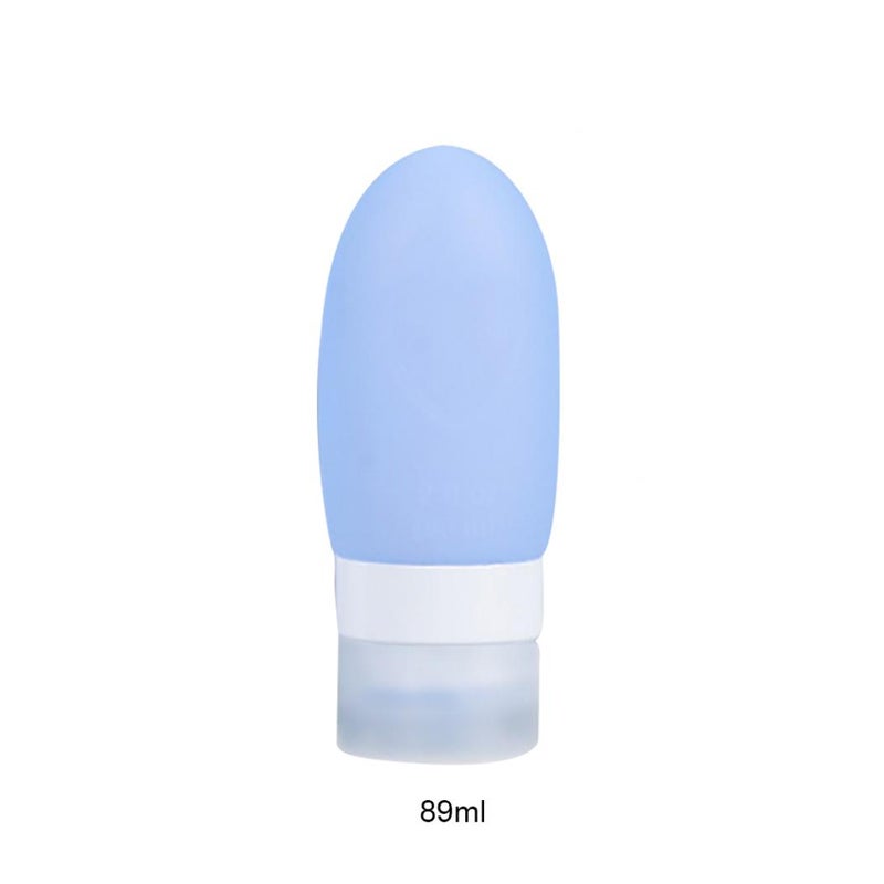 Bluelans Travel Bottle Lotion Refillable Container Blue 89ml  - Image 1