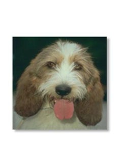 Decorative Wall Art With Frame Brown/White/Black 20x20cm