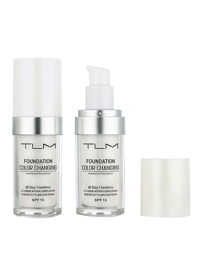 تي إل إم كريم أساس سائل ومتغير اللون مع عامل الحماية من الشمس 15 شفاف - Image 1
