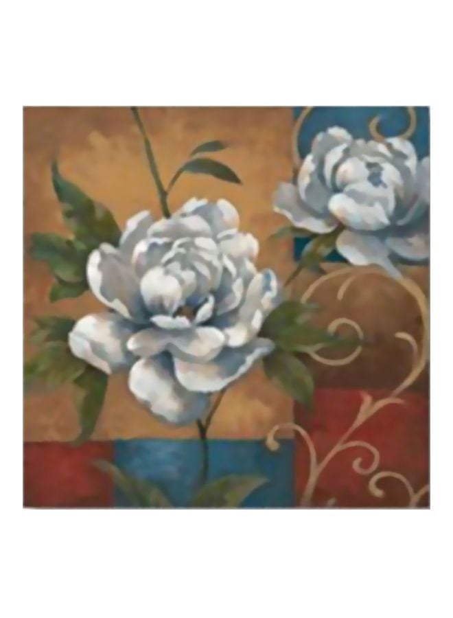 بوستر جداري للتزيين مع إطار متعدد الألوان 24x24سم