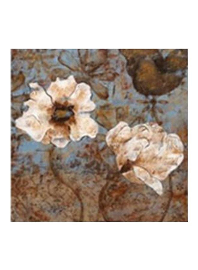 Decorative Wall Painting With Frame Multicolour 20x20cm