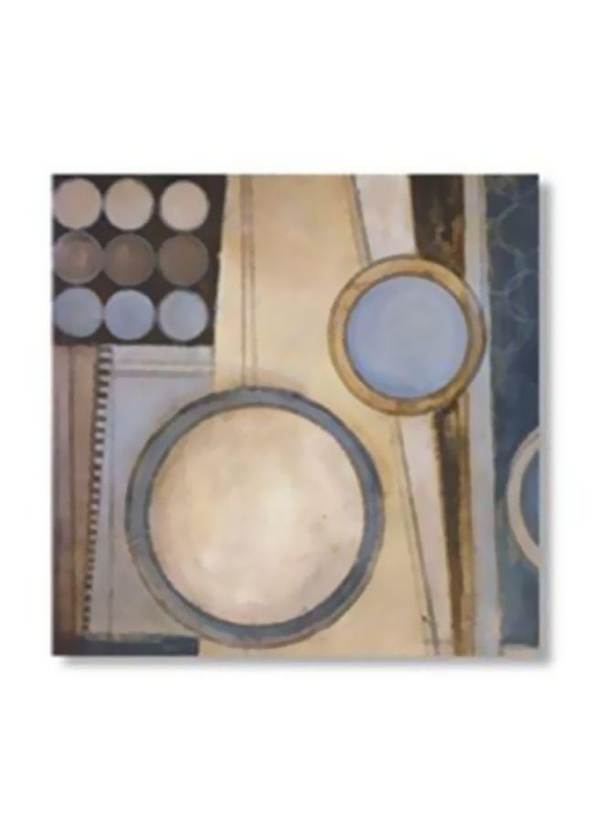 لوحة جدارية لتزيين الحائط مع إطار متعدد الألوان 34x34سم