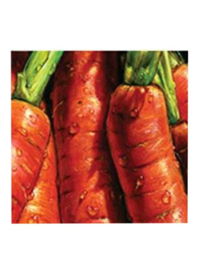 Decorative Tea Coaster Orange/Green 30x30cm