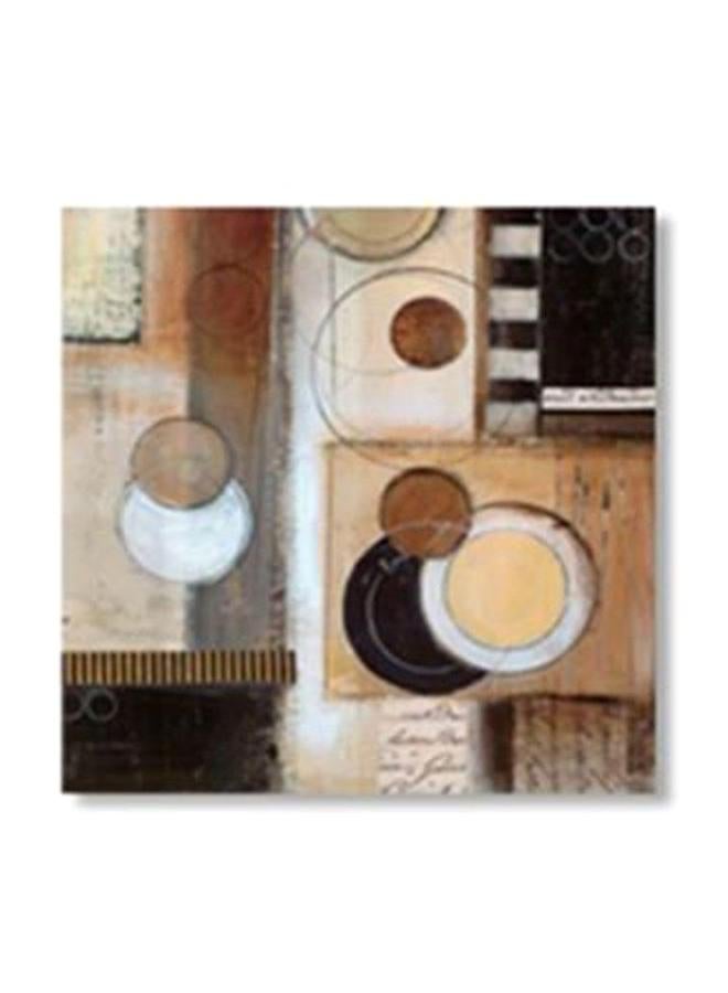 PHOTOBLOCK Abstract Patterned Decorative Wall Frame Grey/Beige/Black 30x30cm 