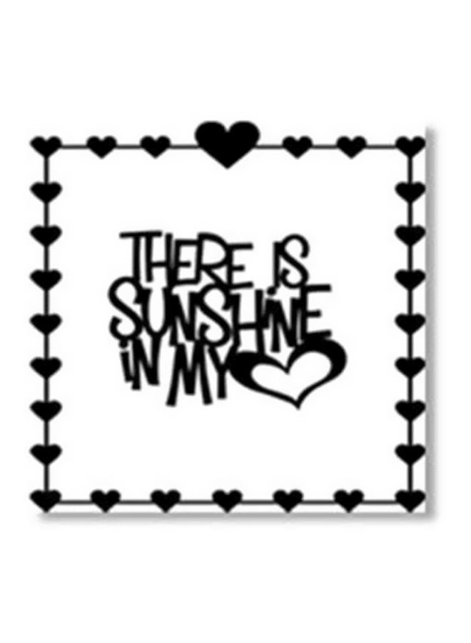 PHOTOBLOCK Decorative Wall Frame White/Black 24x24cm