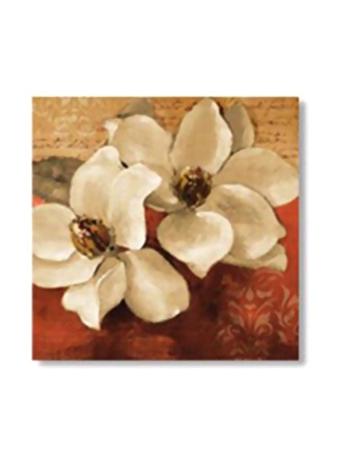 Decorative Wall Painting With Frame Multicolour 15x15cm