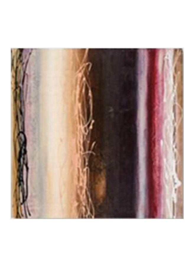 PHOTOBLOCK - Abstract Patterned Decorative Wall Frame Red/Beige/Brown 24x24cm - Image 1