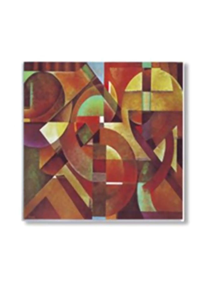 Decorative Wall Painting Multicolour 24x24cm