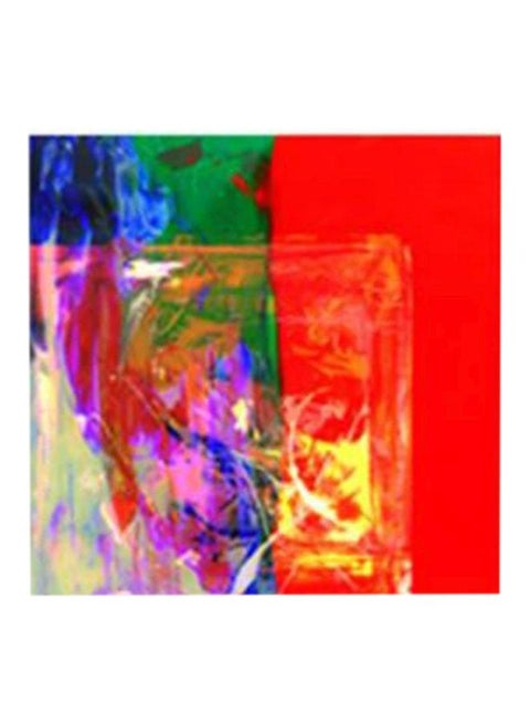 Decorative Wall Art With Frame Multicolour 30x30cm