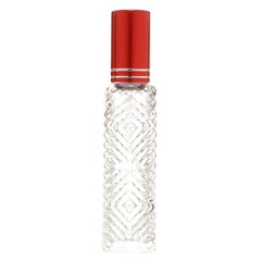 Portable Refillable Perfume Atomizer Spray Bottle Clear/Red 10ml