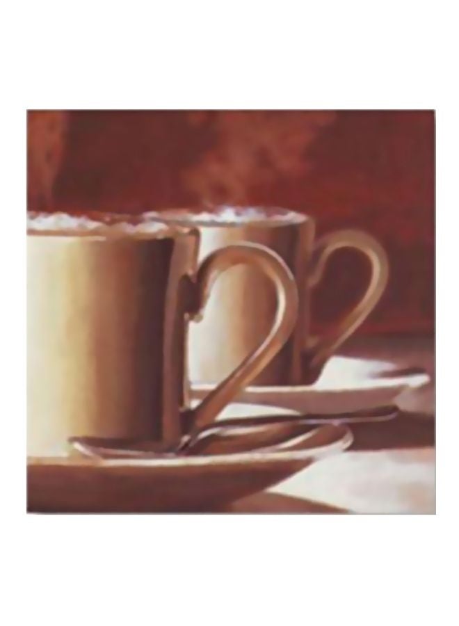 فوتو بلوك لوحة جدارية لتزيين الحائط مع إطار متعدد الألوان 30x30سم