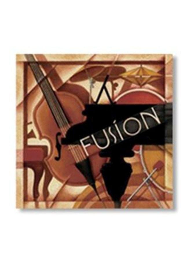 PHOTOBLOCK - Decorative Wall Poster With Frame Brown/Black/White 15x15cm - Image 1
