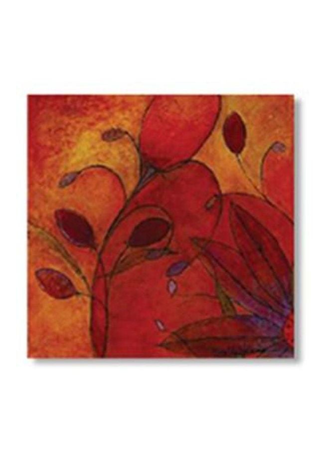 بوستر جداري للتزيين مع إطار متعدد الألوان 34x34سم