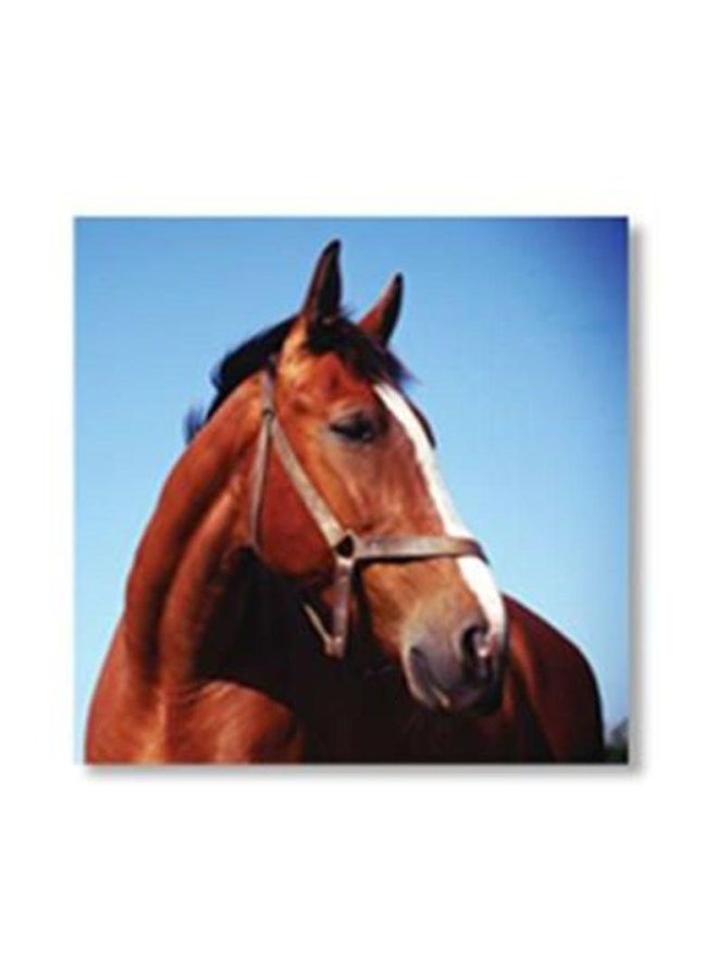 بوستر جداري للتزيين مع إطار متعدد الألوان 24x24سم