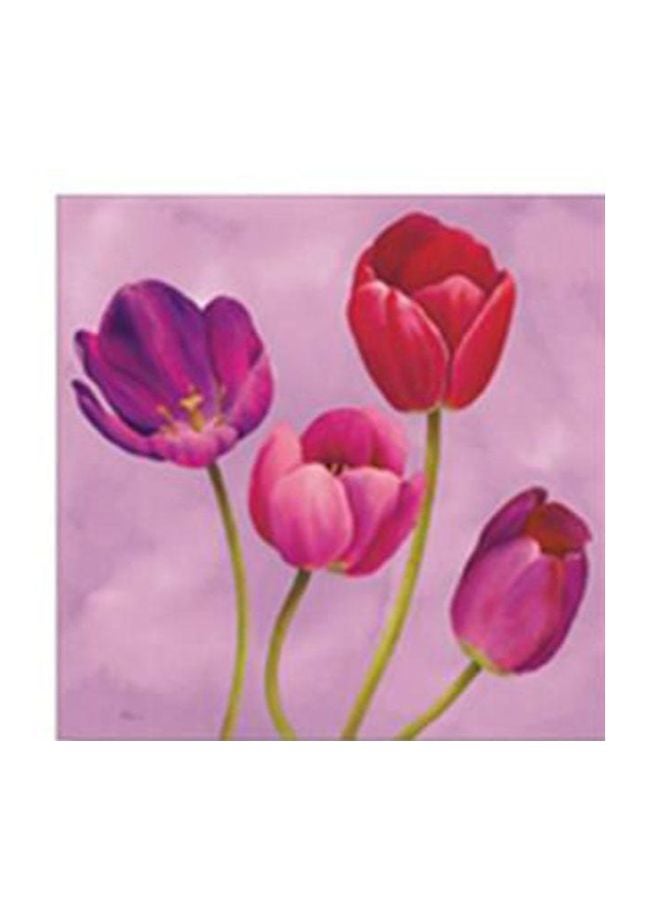 PHOTOBLOCK Decorative Tea Coaster Multicolour 20x20cm 