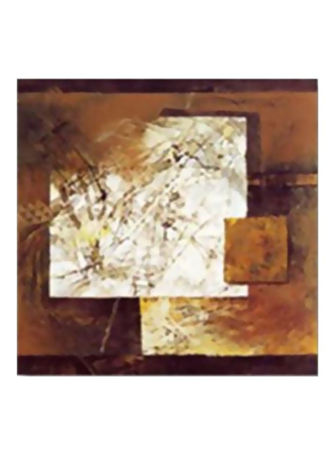 PHOTOBLOCK Decorative Wall Art With Frame Brown/Beige 20x20cm 