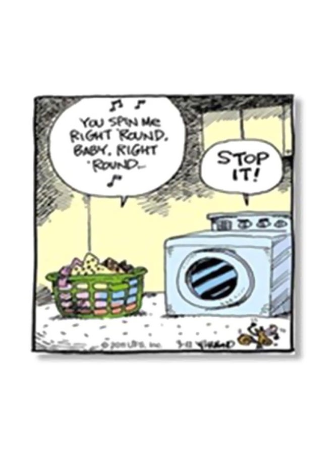 Decorative Wall Painting With Frame Beige/White/Black 30x30cm