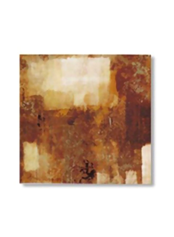 PHOTOBLOCK Decorative Wall Painting With Frame Brown/Beige 24x24cm