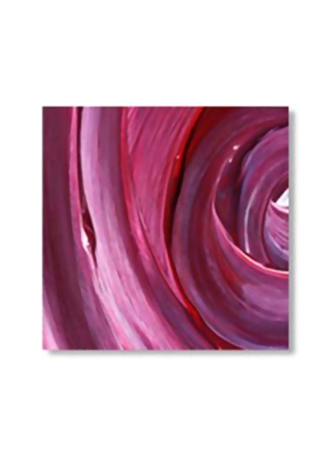 Decorative Wall Painting With Frame Purple/White 34x34cm