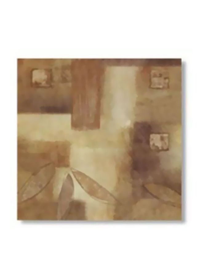 PHOTOBLOCK - Abstract Patterned Decorative Wall Poster With Frame Grey/Beige 34x34cm - Image 1