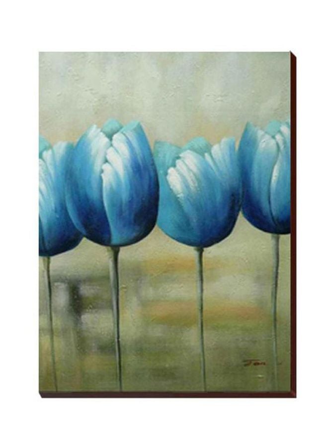 فوتو بلوك لوحة جدارية لتزيين الحائط مع إطار متعدد الألوان 47x47سم