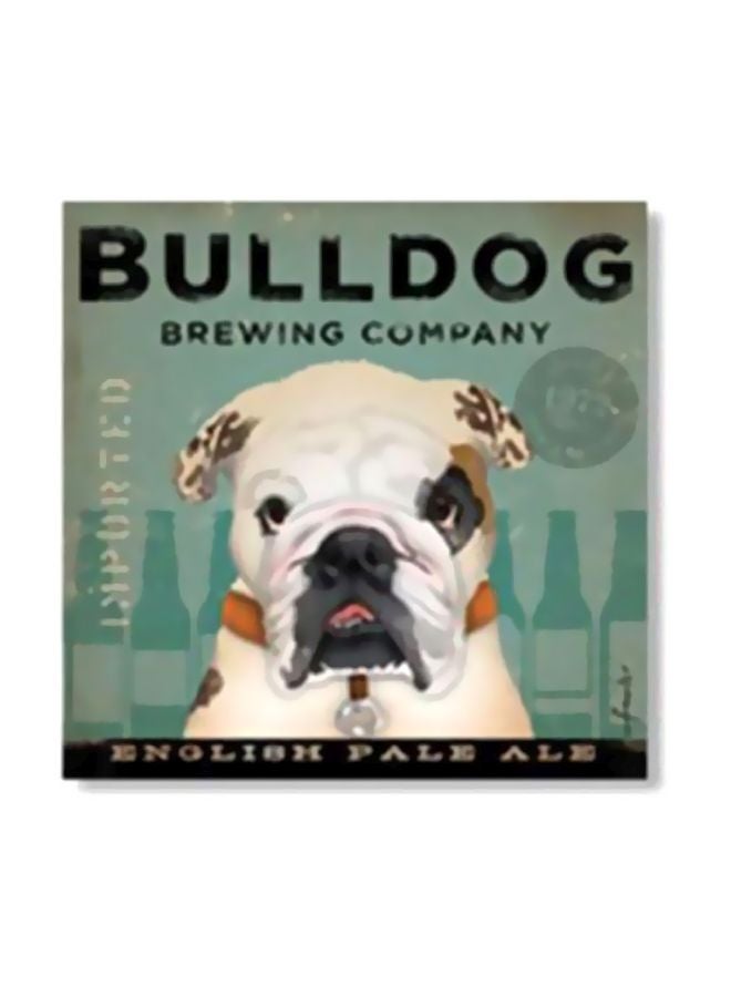 Decorative Wall Poster With Frame Multicolour 20x20cm