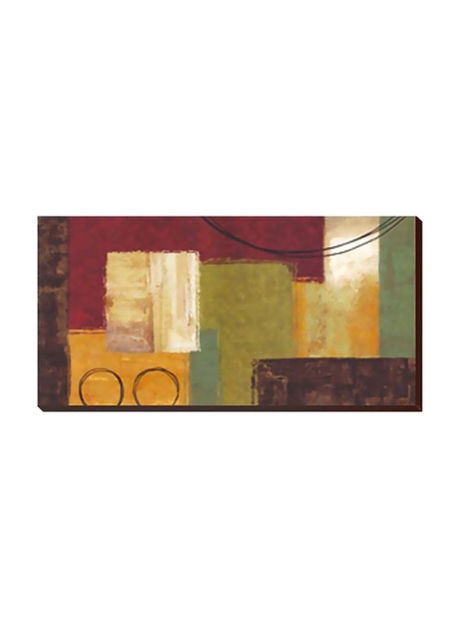 PHOTOBLOCK Decorative Wall Painting With Frame Multicolour 45x13cm