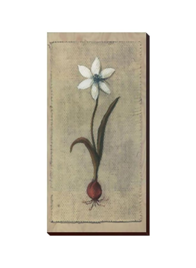 Decorative Wall Painting With Frame Multicolour 13x45cm