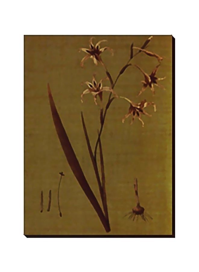 فوتو بلوك لوحة جدارية لتزيين الحائط مع إطار بني/أسود 29x99سم