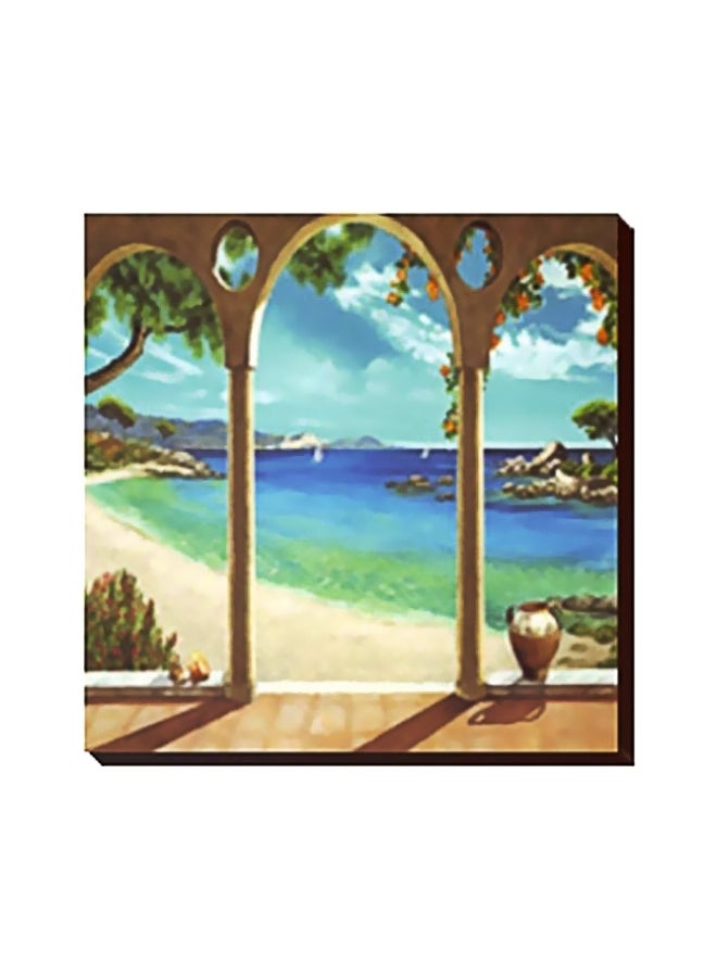 PHOTOBLOCK Decorative Wall Painting With Frame Multicolour 24x24cm 