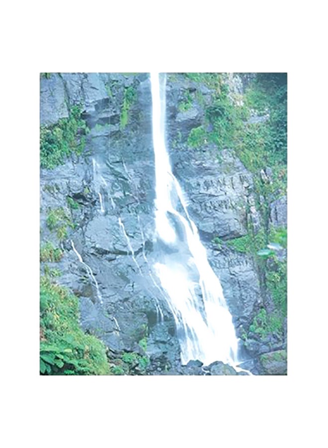 Photo Block Decorative Wall Posters Green/White/Grey 15x20cm 
