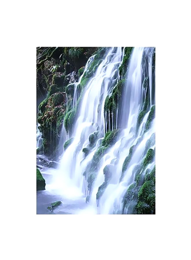 فوتو بلوك بوستر حائط للتزيين أبيض/ أخضر/ أسود 15x20سم