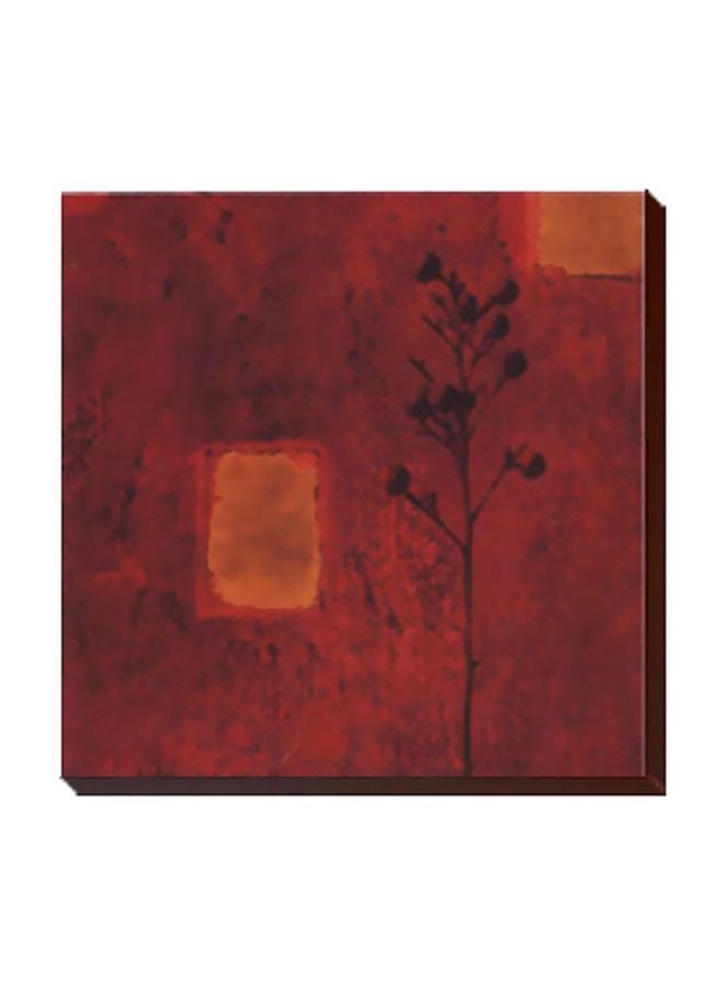 PHOTOBLOCK Decorative Wall Painting With Frame Red 24x24cm