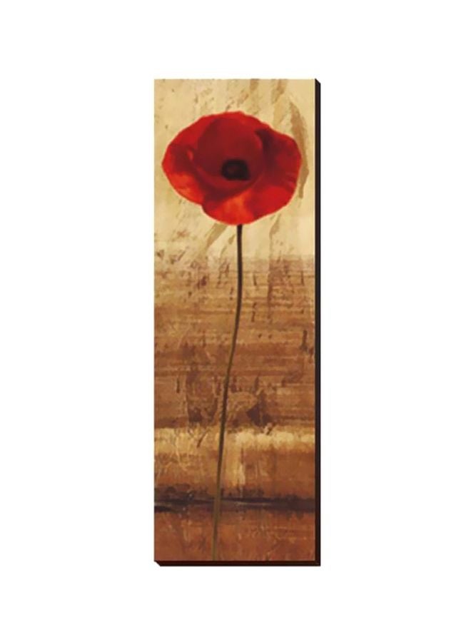 بوستر جداري للتزيين مع إطار متعدد الألوان 13x45سم