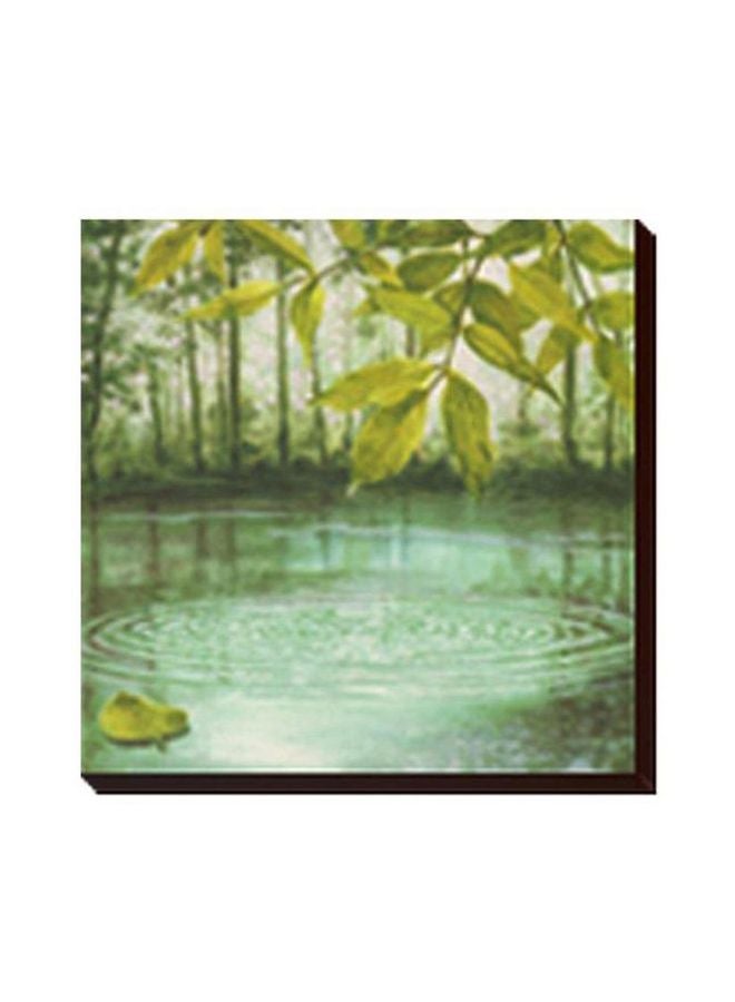 Decorative Wall Poster With Frame Multicolour 40x30cm