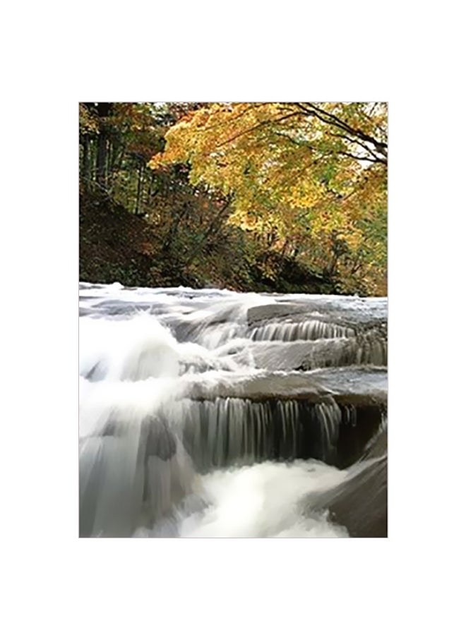 فوتو بلوك بوستر حائط للتزيين أصفر/أبيض/أسود 15x20سم