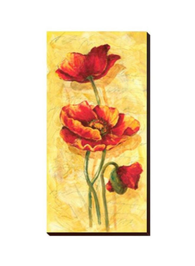 لوحة جدارية لتزيين الحائط مع إطار متعدد الألوان 20x60سم