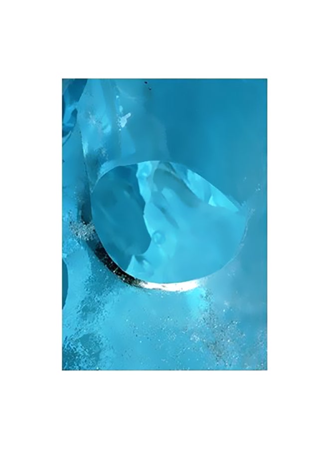 فوتو بلوك بوستر حائط للتزيين أزرق 15x20سم