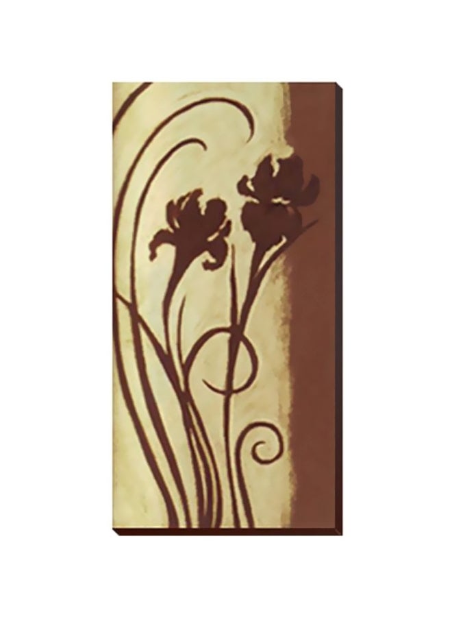 PHOTOBLOCK Decorative Wall Painting With Frame Beige/Brown 29x99cm 