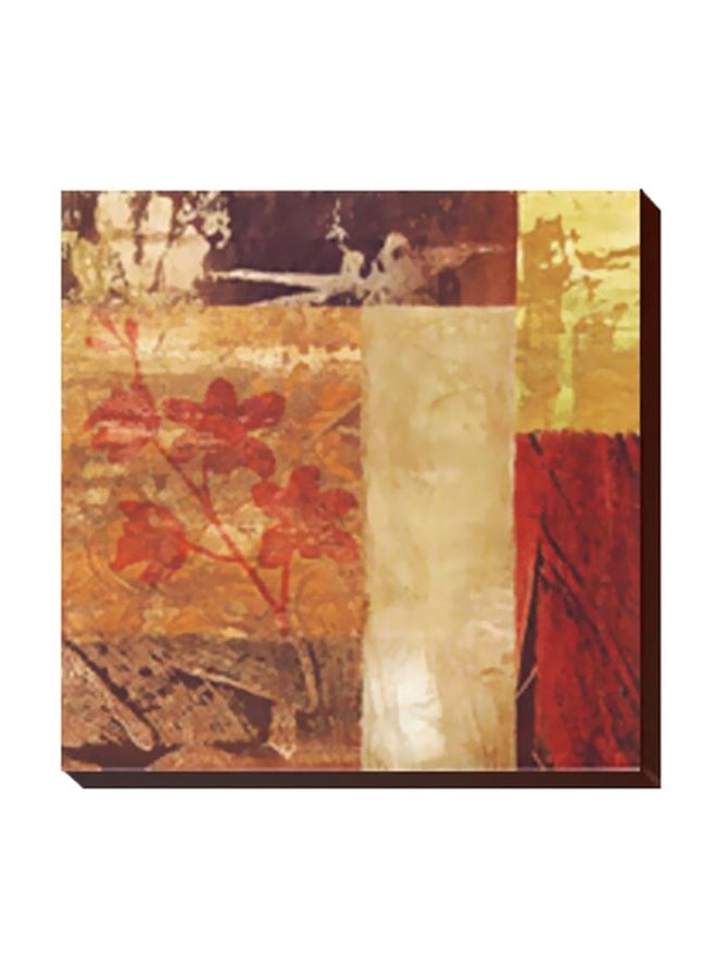 لوحة جدارية لتزيين الحائط مع إطار متعدد الألوان 15x15سم