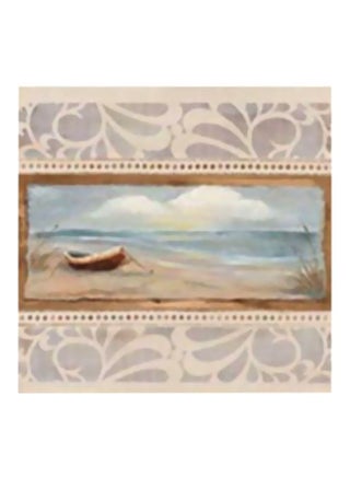 Decorative Wall Painting With Frame Beige/Grey 15x15cm - v1565954473/N29117646A_1