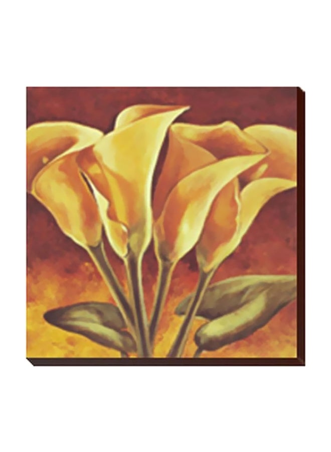 بوستر جداري للتزيين مع إطار متعدد الألوان 24x24سم