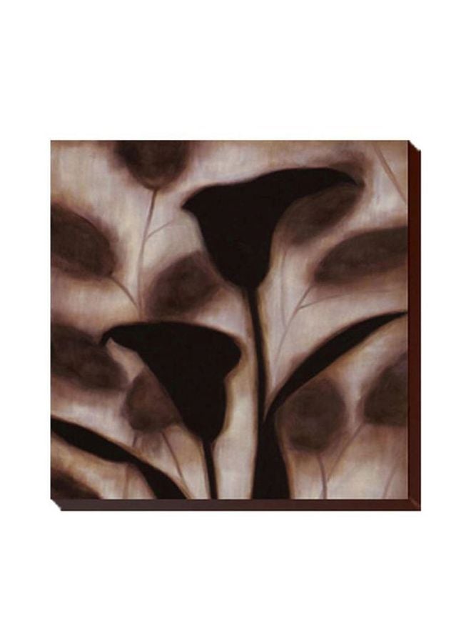 فوتو بلوك بوستر جداري للتزيين مع إطار بني/أسود 24x24سم