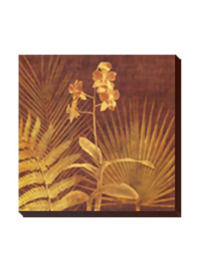 Decorative Wall Painting With Frame Multicolour 34x34cm