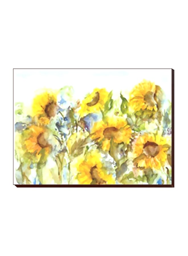 لوحة جدارية لتزيين الحائط مع إطار متعدد الألوان 60x40سم